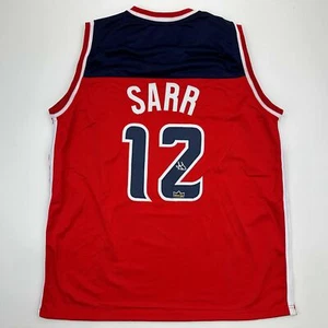 Facsimile Autographed Alexandre Sarr Washington Red Basketball Jersey Men's XL - Picture 1 of 4