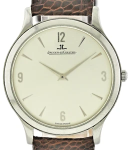 Jaeger LeCoultre Master Ultra Thin Handaufzug Ref. 145.8.79 Edelstahl 1990er - Picture 1 of 10