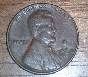 1964 d lincoln penny error - Picture 1 of 2