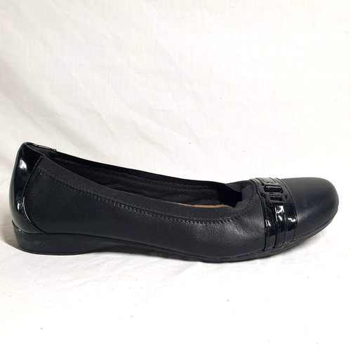 Ballerine Clarks nere in pelle taglia 5