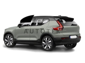 Película precortada ventanas delanteras de dos puertas cualquier tono % para Volvo XC40 2019-2025 - Imagen 1 de 12