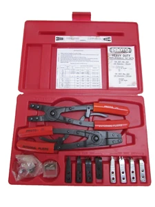 NICE! PROTO TOOLS HEAVY DUTY REPLACEABLE TIP RETAINING RING PLIER SET, No. 361 - Bild 1 von 8