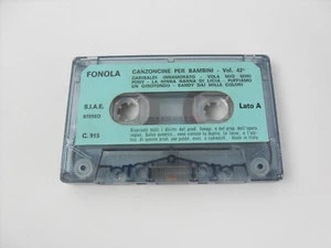 Musicassetta Canzoncine per bambini vol 42 MC tape cassette - Imagen 1 de 2