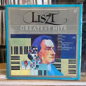 [CLASSICAL]~EXC LP~FRANZ LISZT~LEONARD BERNSTEIN~Liszt's Greatest Hits~[1984~CBS - Picture 1 of 5