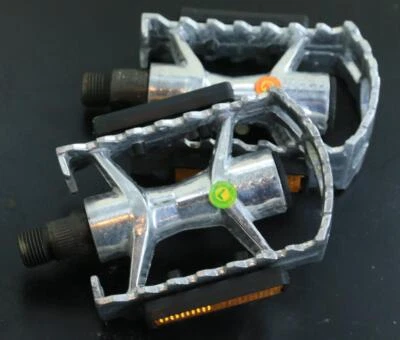 NECO WP-893 Aluminio Plataforma Pedales 9/16" Husillo Bicicleta Bicicleta NUEVO Foto 1 de 4