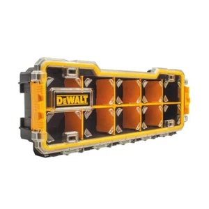 DEWALT Plastic 10-Compartment Pro Small Parts Organizer Features clear lid best - Picture 1 of 3