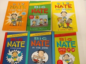 Big nate book lot 6 books - Imagen 1 de 7