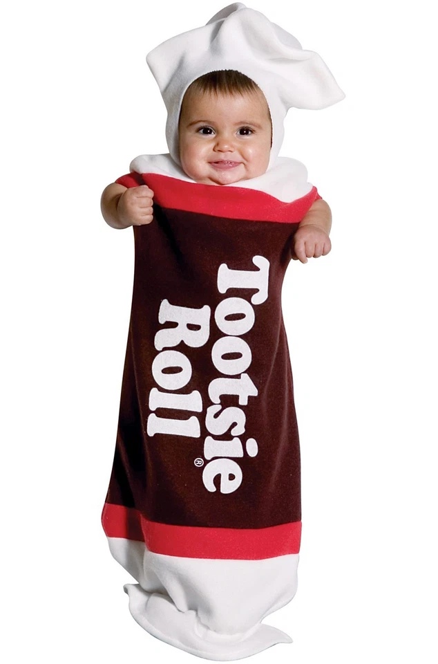 Disfraz infantil Tootsie Roll Candy Bunting Foto 1 de 1