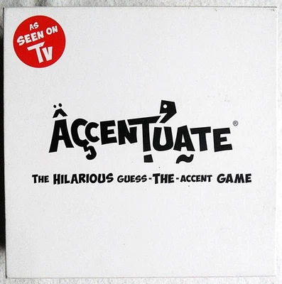 Accentuate - Hilarious Guess the Accent Party Card Game Film Quotes Age 12+ - Image 1 of 3