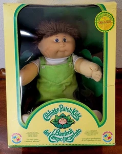 Bambola Vintage 1984 Made In Spain Cavolo Patch Con Scatola Jesmar Toy Co. 18" - Foto 1 di 24