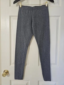 Leggings básicos de jersey de mezcla de algodón elástico jaspeado gris para mujer Garage talla S - Imagen 1 de 9