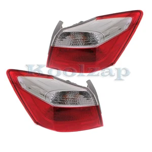 For 13-15 Accord Sedan EX/LX/Sport Outer Taillight Taillamp Rear Light Set Pair - Picture 1 of 9