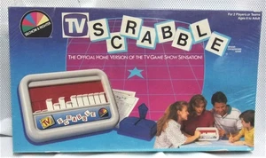 1987 NEW- TV SCRABBLE GAME BY SELCHOW & RIGHTER NEW/FACTORY SEALED NIB - Picture 1 of 3