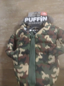 Puffin Drinkwear Beverage Hoodie Jacket Camo 16 oz Can Insulated Holder. G2 - Picture 1 of 4
