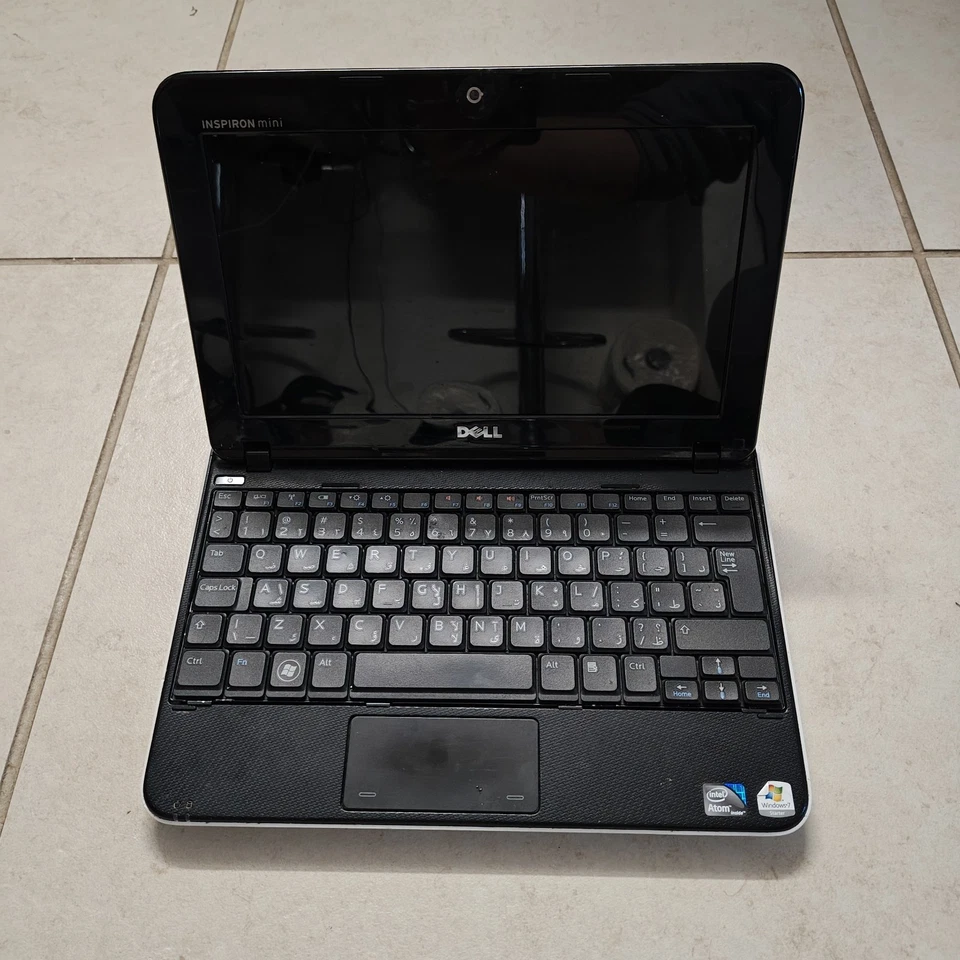 Netbook portátil Dell Inspiron Mini 1012 Intel Atom - PARA REPUESTOS/SIN DISCO DURO #2579 Foto 1 de 4