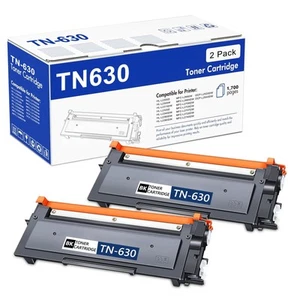 TN630 Toner Cartridge Replacement for Brother TN-630 Toner Cartridge Black Hi... - Picture 1 of 7