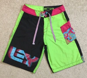 Oakley Boardshorts Herren 28 Badehose All Over Print Y2K Surf Skate Vintage - Bild 1 von 23