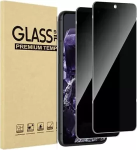 Privacy Tempered Glass Screen Protector For Pixel 9 iPhone 16 Pro Max Samsung - Picture 1 of 28
