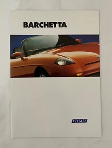 FIAT BARCHETTA Sales Brochure/poster 1983. English text VGC - Picture 1 of 3