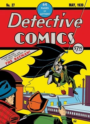 Detective Comics #27 Edición Facsímil Cubierta A Bob Kane (2024) Foto 1 de 2