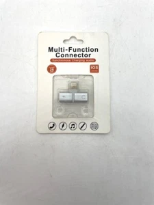 Multi-Function Connector Synchronous Charging Audio IOS System Silver FREE SHIPb - Picture 1 of 2