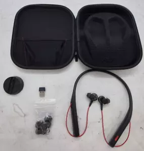 Plantronics Voyager 6200 Black UC Wireless Neckband Headset W/ Dongle and Base - Picture 1 of 5