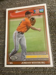 2021 Topps Pro Debut #PD-186 Jordan Westburg - Picture 1 of 1
