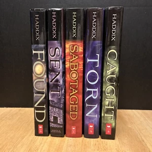 Margaret Haddix The Missing Series Books 1-5 Hardcover sci-fi Great Shape!! - Picture 1 of 6