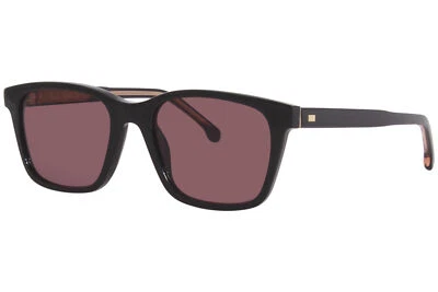 Gafas de sol Paul Smith Ellis PSSN063-01 lentes negras/rojas forma cuadrada 52 mm Foto 1 de 4