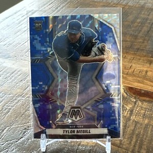 2022 Panini Mosaic TYLOR MEGILL Reactive Blue Prizm Rookie RC #233 New York Mets