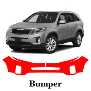 Front bumper PreCut PPF Paint Protection Film For KIA Sorento 2014-2015 - Picture 1 of 7