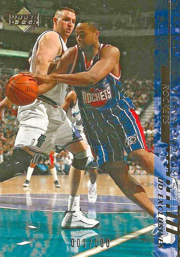 Upper Deck Kenny Thomas Sports Trading Card Singles Upper Deck Kenny Thomas Sports Trading Card Singles
