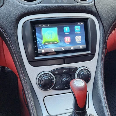 Radio CarPlay GPS 4+64G para Mercedes-Benz SL R230 SL350 SL550 SL600 Android 13 Foto 1 de 4