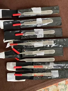 Lotto pinzette SELECTA da laboratorio/grado medico, tipo SA-SE (8 totali) - Foto 1 di 10