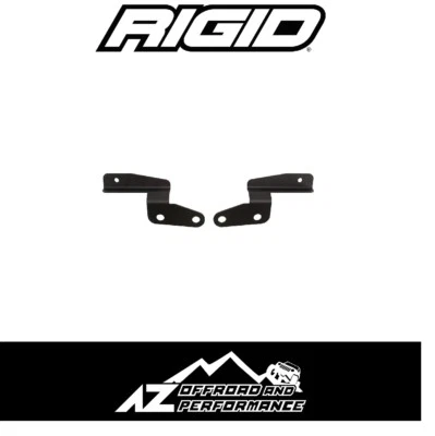 Rigid Industries A Pillar Light Mount Set - Black PC fits 18-Up Jeep Wrangler JL - Image 1 of 4