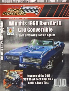 PONCHO PERFECTION VOLUME 8 NUMBER 2 APRIL 2022 RARE HARD TO FIND COPY - Picture 1 of 1