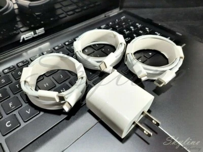 6FT USB-C Charging Cable /+ 20W Wall Charger Set  For 14 13 12 11 X 8 SE XR 7 6 - Image 1 of 4