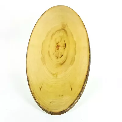 American Metal Craft Melamine 25.5" Oval Faux Rustic Wood Charcuterie Board NEW - Image 1 of 4