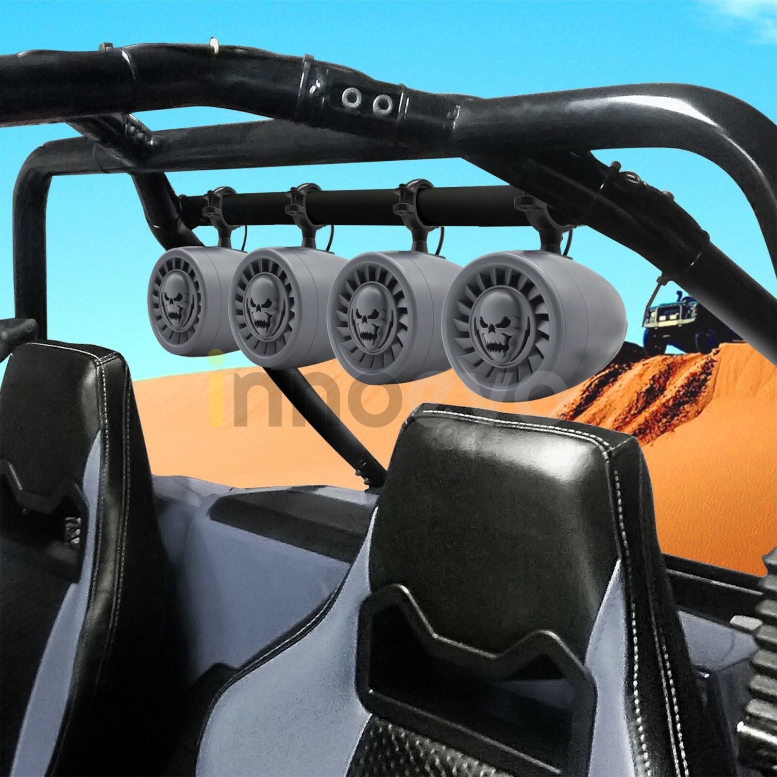 1000W Bluetooth Waterproof ATV UTV RZR 