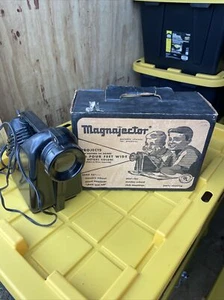 Vintage 1960 Magnajector Magnifier Projector By Rainbow Crafts Not Tested - Picture 1 of 9