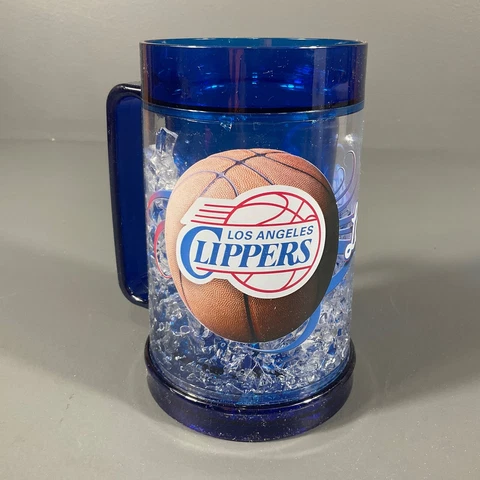 Los Angeles Clippers Freezer Mug Cup Full Color NBA Baskeball Team Logo Sports Cover