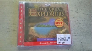 THE GREAT EXPLORERS - 1998 PC GAME Fast Post JEWEL CASE EDITION - NEW & SEALED - Picture 1 of 4