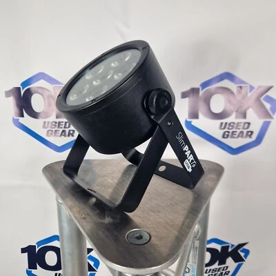 2x Chauvet DJ SlimPar T6 tri-color RGB LED wash Lighting Fixtures set - Image 1 of 3