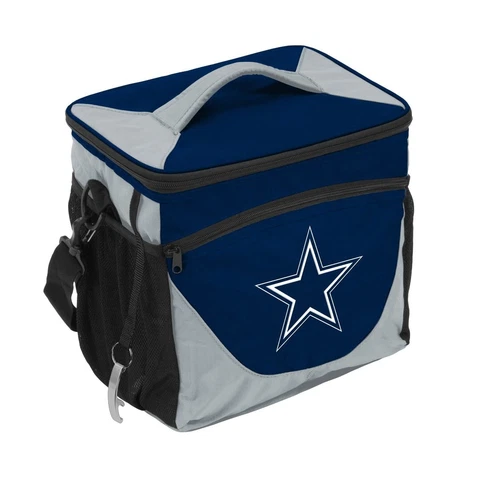 Dallas Cowboys 24 Can Cooler Zipper Insulated Tote NFL Cover