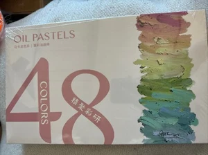 48 colors oil pastels NEW Shipping Included - Picture 1 of 4