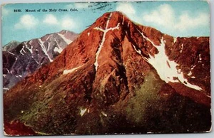 Mount of the Holy Cross CO Colorado Vintage 1910 Postcard E2 - Picture 1 of 2