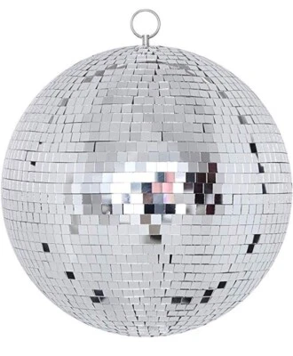 8" Mirror Disco Ball Stage Light With Secure Mount & Hook For Party Decoration - Image 1 of 4