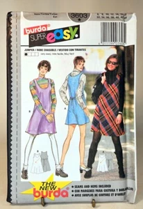 Pattern Misses Jumper Super Easy Size 6-18 Burda 3603 - Picture 1 of 2