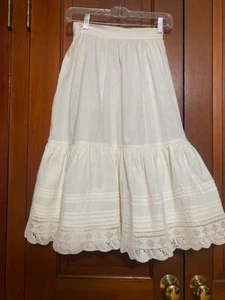 Vtg White Slip/ Under Skirt - Picture 1 of 18