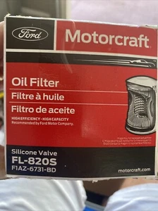 Motorcraft FL-820-S Oil Filter 1 Count (Pack of 1) - Picture 1 of 3